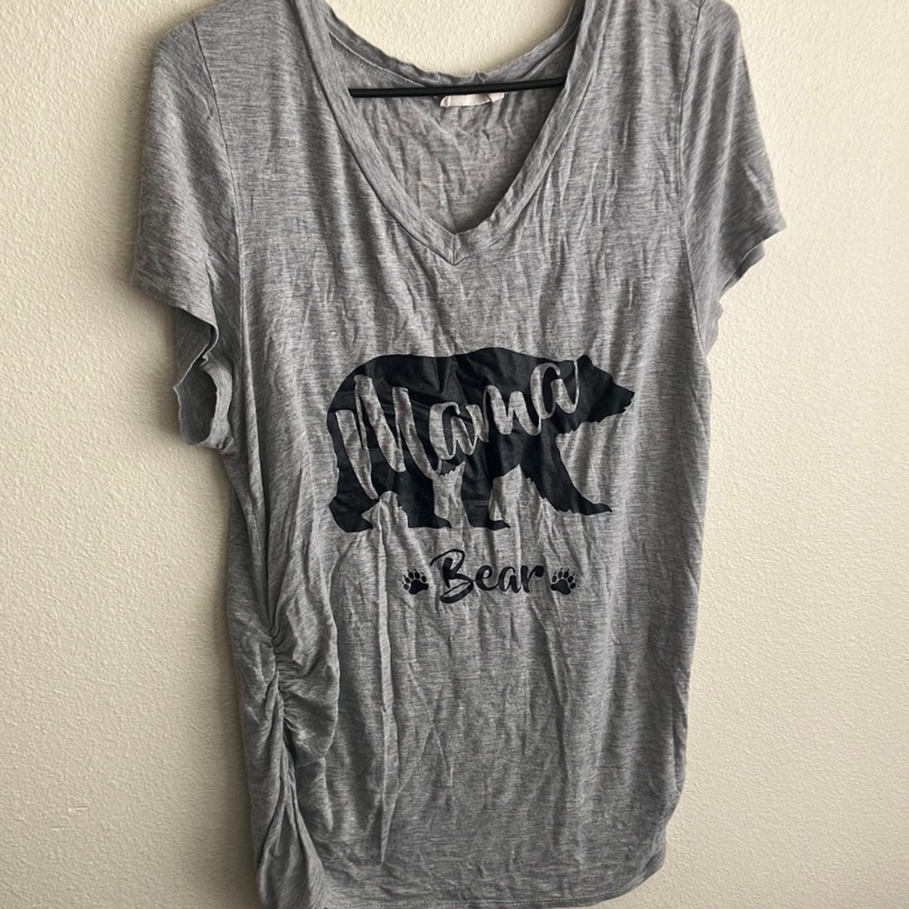 Mama Bear maternity shirt